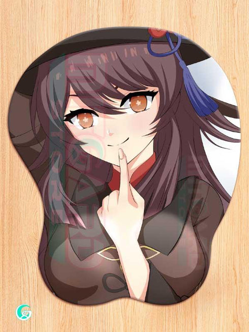 Hu tao Mousepad 3D GENSHIN IMPACT Mitgard-Knight